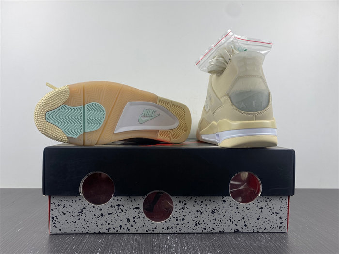 Jordan 4 Retro Off-White Sail  CV9388-100