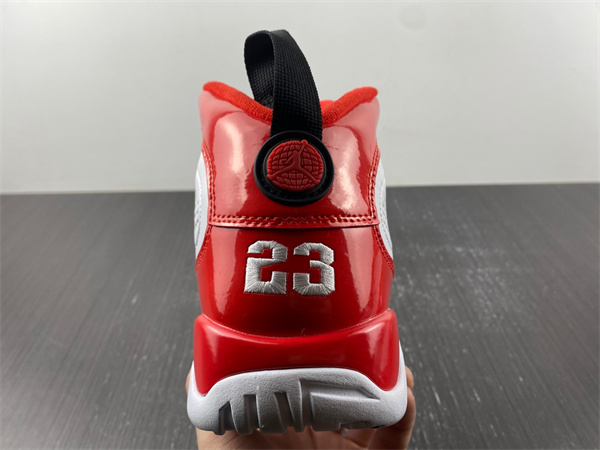 Jordan 9 Retro White Gym Red 302370-160L